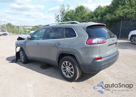 2021 Jeep Cherokee Latitude Plus 4X4 из США, поврежденный, VIN 1C4PJMLB5MD160664